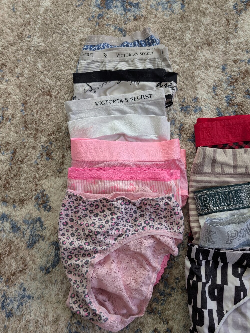 Victoria's Secret..PINK .VANITY FAIR.. FRUIT of Loom Lot Of Panties - Picture 2 of 4